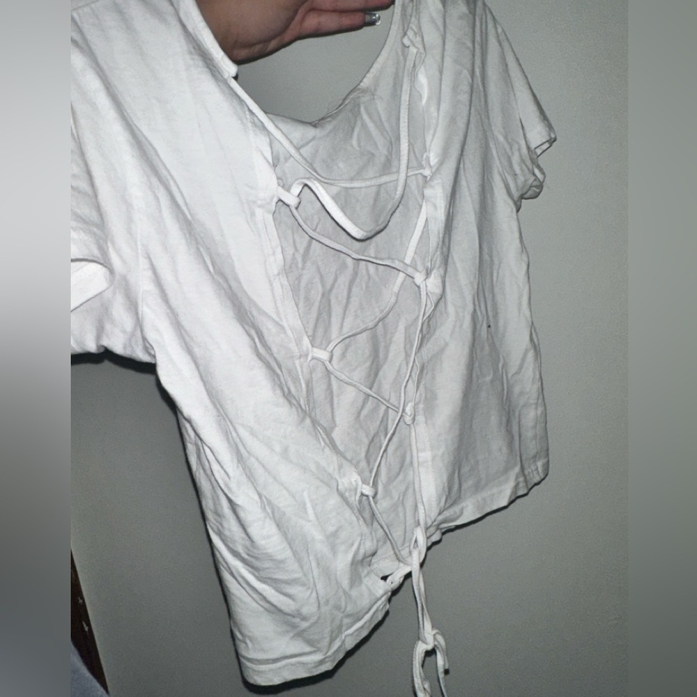 Open Back Tee